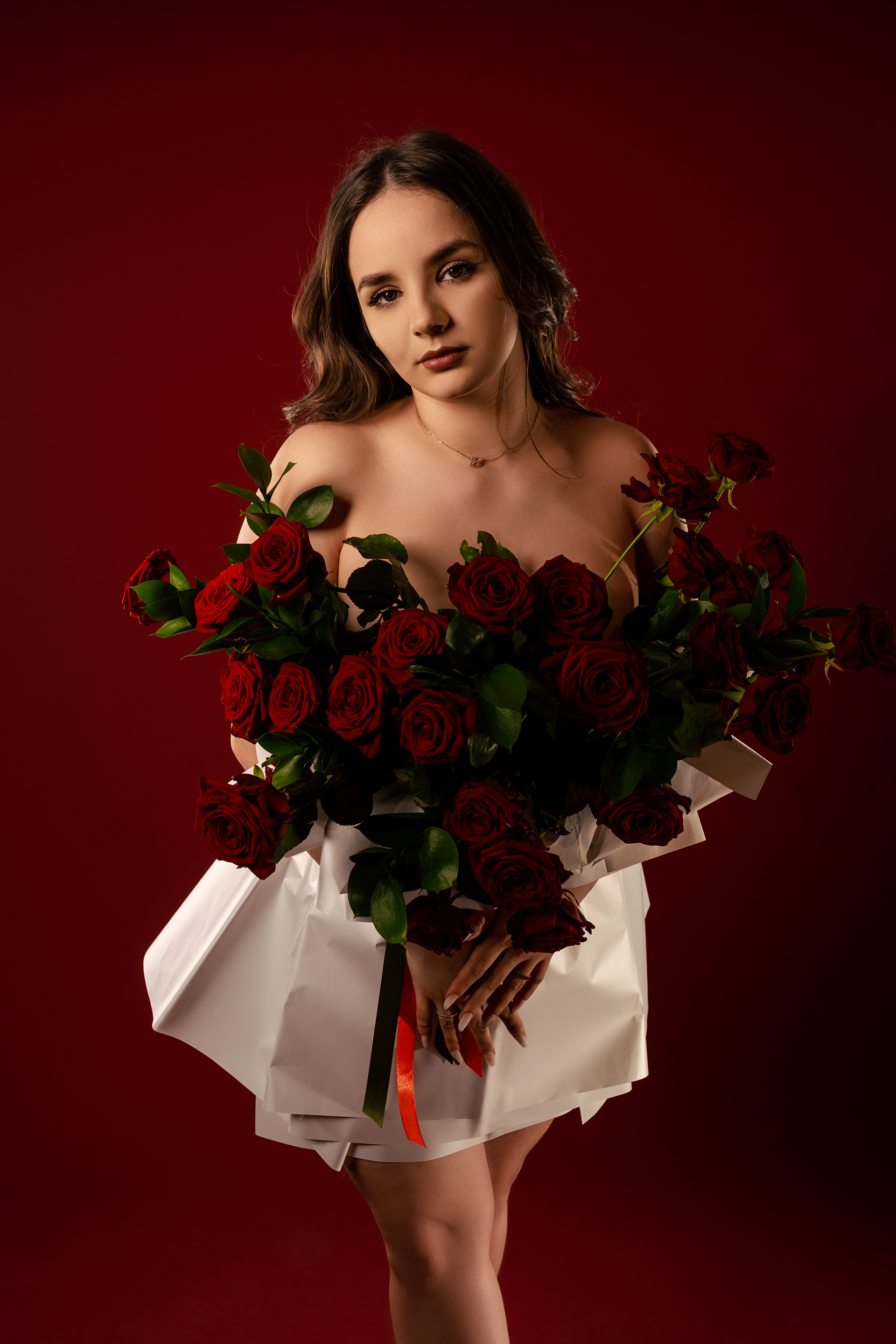 Studio Foto — trandafiri roșii